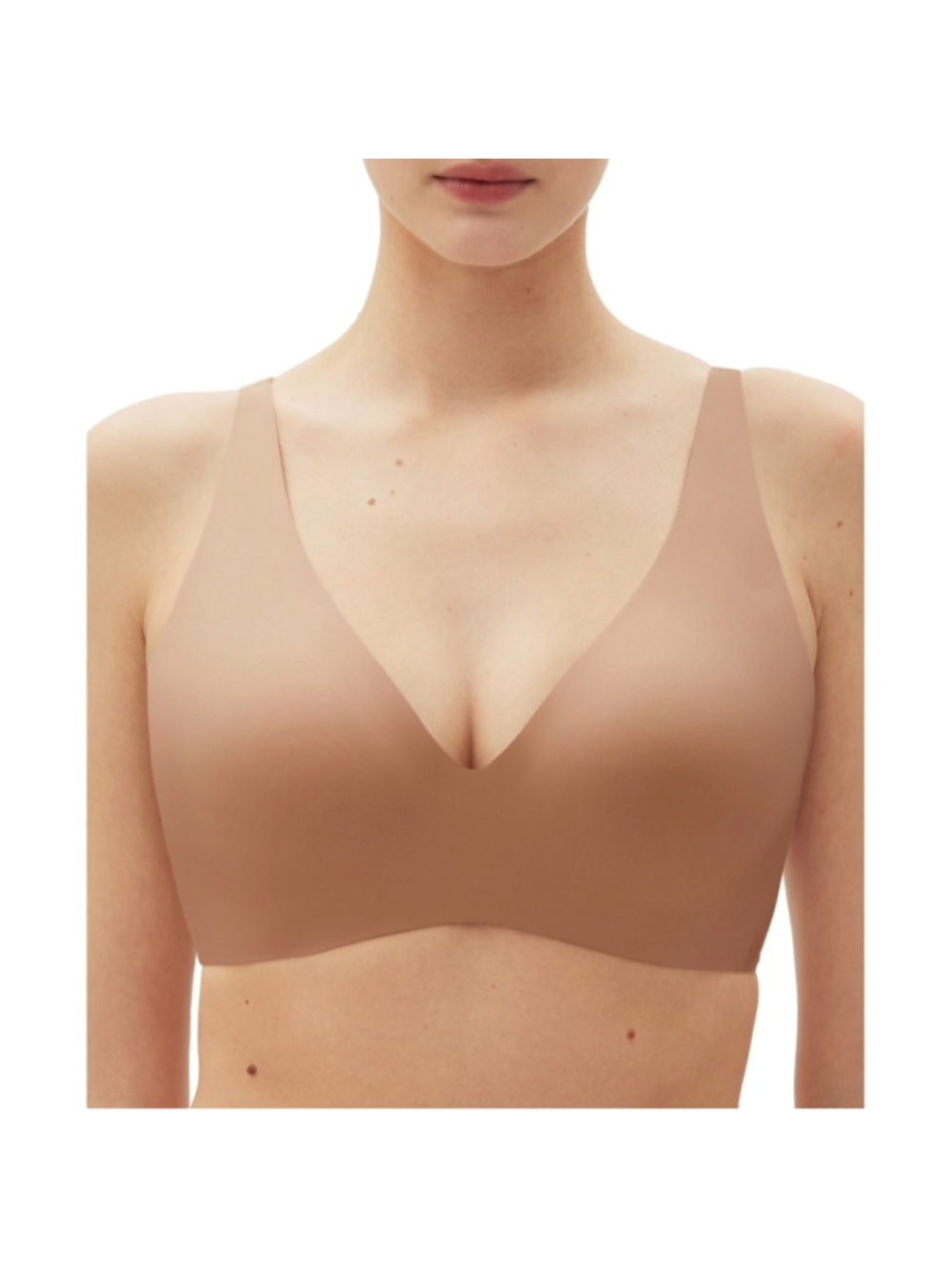 GAP GapBody Women's Size 36C Dark Beige Everyday Essentials Wireless Bra NWT